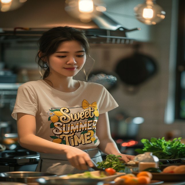 T-shirt Temps sucré d'été Citron (Summer Sweet Time Lemon T-Shirt)