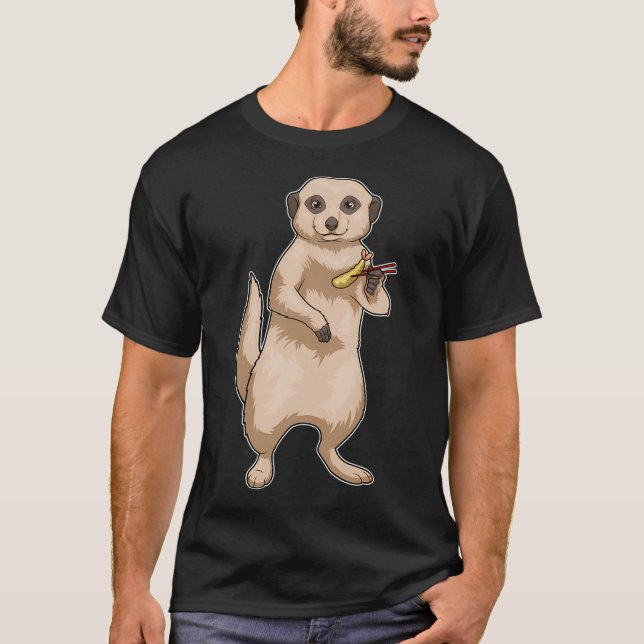 T-shirt Tempura de poisson suricate (Devant)