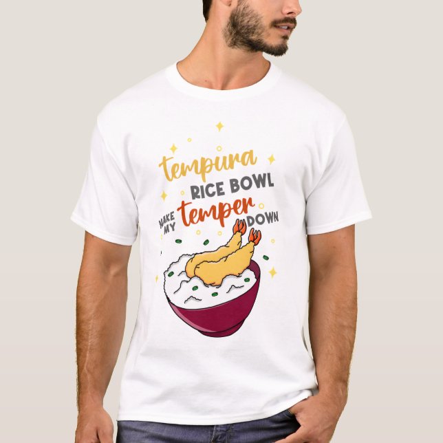 T-shirt Tempura Rice Bowl (Devant)