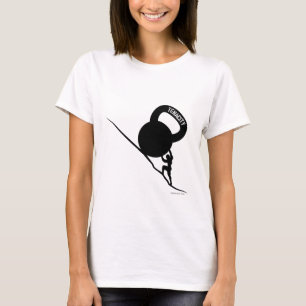 T-shirt Ténacité de Sisyphus KettleBell