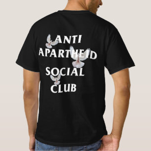 T-shirt Tendance Anti Apartheid Social Club Dove