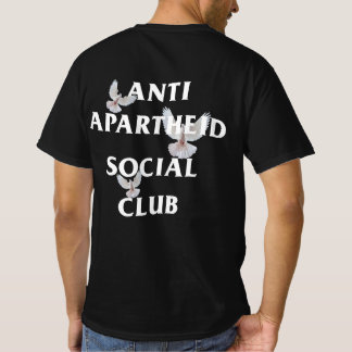 T-shirt Tendance Anti Apartheid Social Club Dove