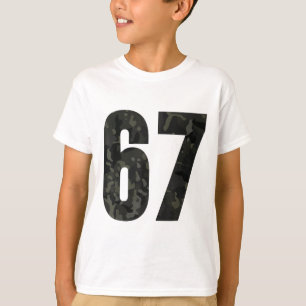 T-shirt Tendance Gen Alpha Six Seven 6 7 Mème Cam Multi Ca
