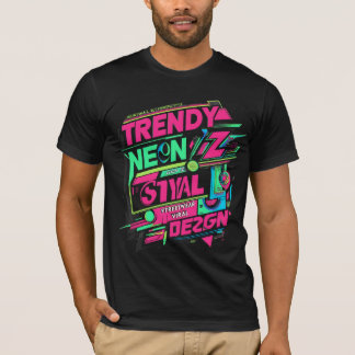 T-shirt ✨ tendance Neon Streetwear Gen Z Design ✨