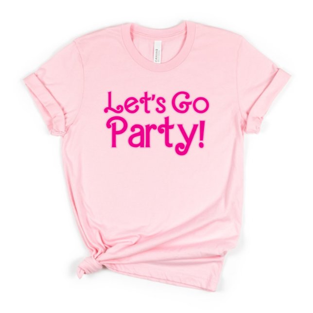 T-shirt Tendance rose Allons à la fête Bachelorette Party (Créateur téléchargé)