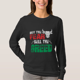 T-shirt Tendance Stock du commerce de crainte de l'avidit
