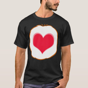 T-shirt Tender Coeur Ours Drôle Halloween Costume Ours Gif