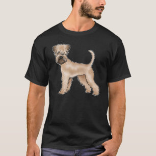 T-shirt Tender Soft-Coated Wheaten Terrier Chien Beige Mar