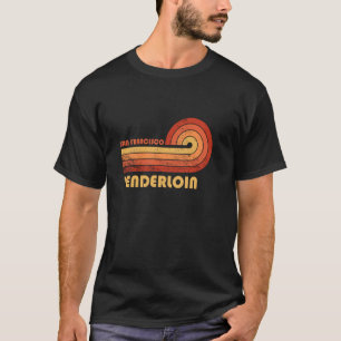 T-shirt Tenderloin San Francisco Californie Rétro Vintage