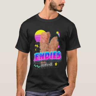 T-shirt Tendies Vaporwave 80's Chicken Tenders Japonais Ka