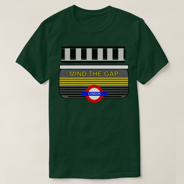 T-shirt Tenez compte de l'écart (Design devant)
