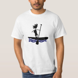 T-shirt Tenez la conception de silhouette de palette