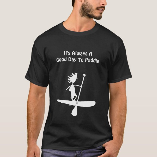 T-shirt Tenez la conception de silhouette de palette (Devant)