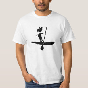 T-shirt Tenez la conception de silhouette de palette
