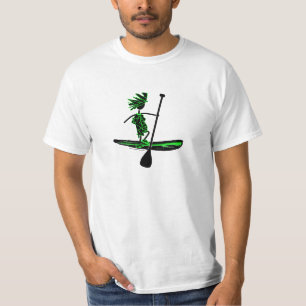 T-shirt Tenez la conception de silhouette de palette