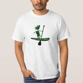 T-shirt Tenez la conception de silhouette de palette