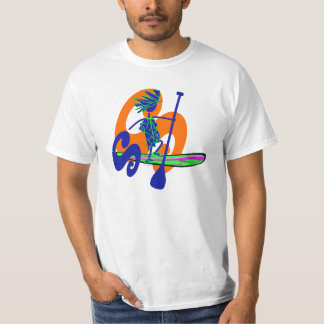 T-shirt Tenez la conception de surf de palette