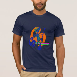 T-shirt Tenez la conception de surf de palette