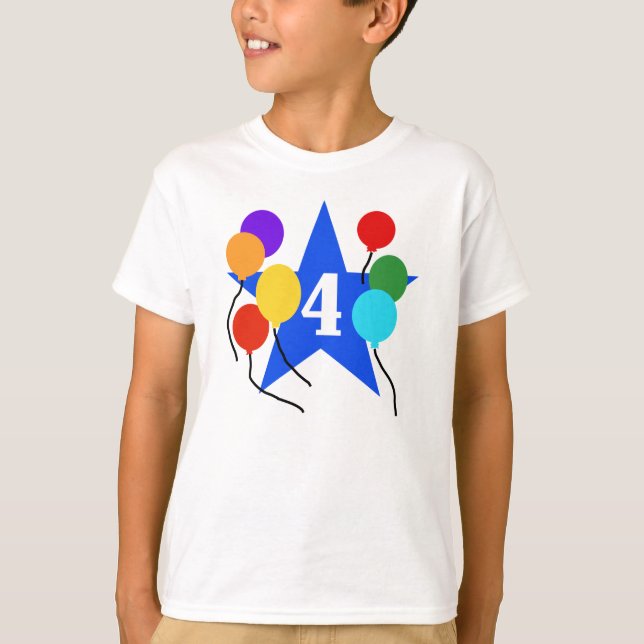 T-shirt Tenez le premier rôle le 4ème anniversaire (Devant)