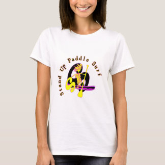T-shirt Tenez le surf de palette