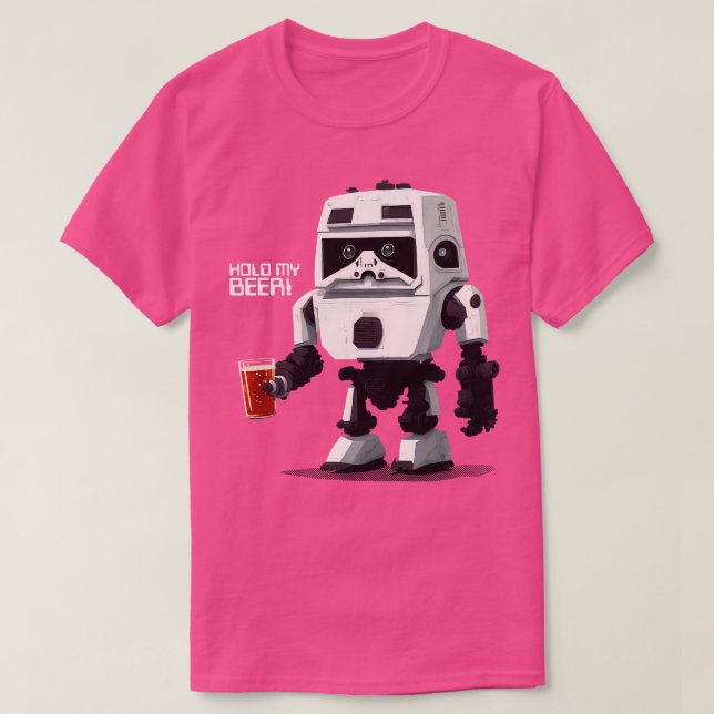 T-shirt Tenez ma bière (Design devant)