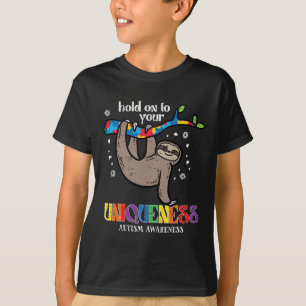 T-shirt Tenez votre unicité sensibilisation à l'autisme pa