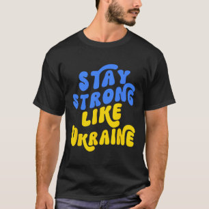T-shirt Tenez-vous avec l'Ukraine1