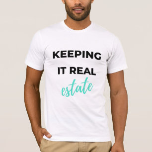T-shirt Tenir à jour l'immobilier 2
