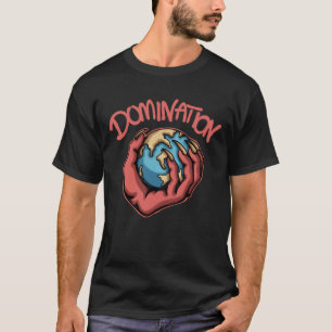 T-shirt Tenir le monde streetwear