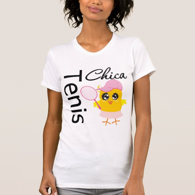 T-shirt Tenis Chica (Devant)