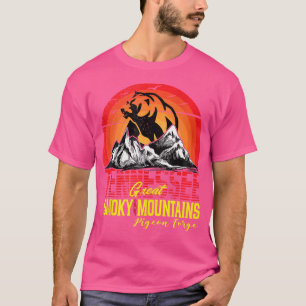 T-shirt Tennessee Great Smotains Montagnes Pigeon Forge Ou
