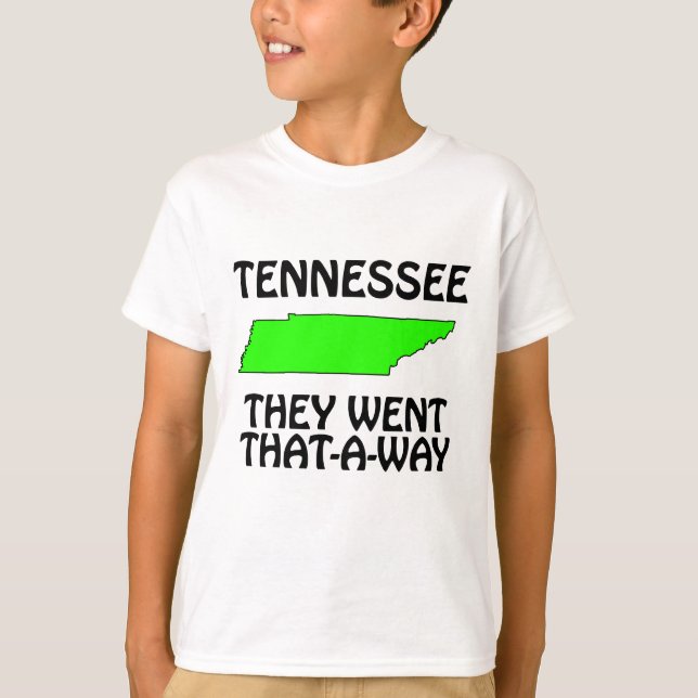 T-shirt Tennessee - Ils Sont Allés Par Là (Devant)
