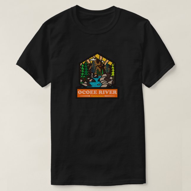 T-shirt Tennessee Ocoee (Design devant)