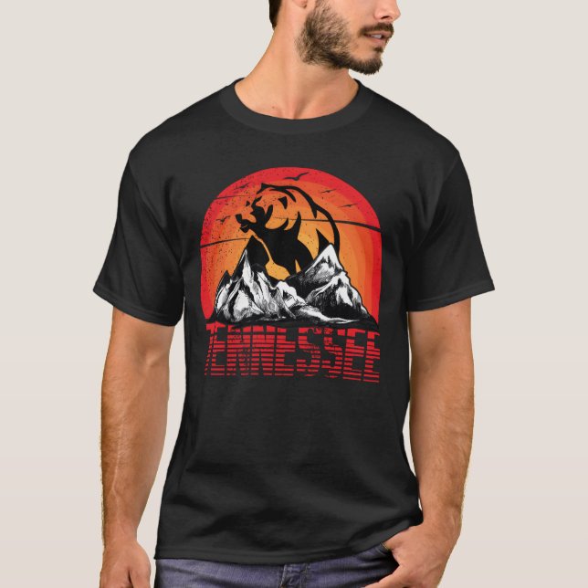 T-shirt Tennessee Vacation Hiking Campingripennessee frien (Devant)