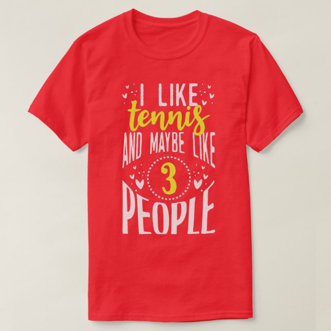 T-shirt Tennis (Design devant)