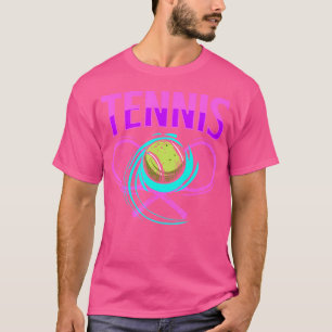 T-shirt Tennis Ball Racket Court Tennis Coach Joueur