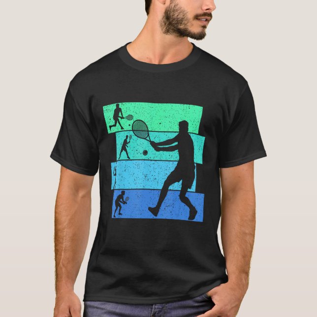 T-shirt Tennis Boys Enfants Jeunes Hommes (Devant)