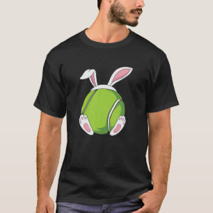 T-shirt Tennis Bunny Ears Funny Easter