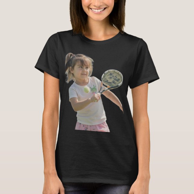 T-shirt tennis champion girl (Devant)