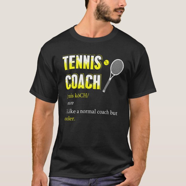 T-shirt Tennis Coach - Tennis (Devant)