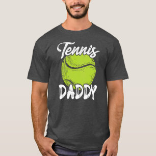 T-shirt Tennis Daddy Hommes Jeu de rencontres familiales T