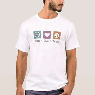T-shirt Tennis d'amour de paix