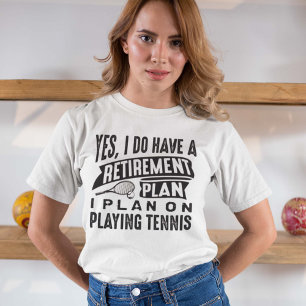 T-shirt Tennis de retraite