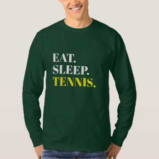 T-shirt Tennis de sommeil personnalisé