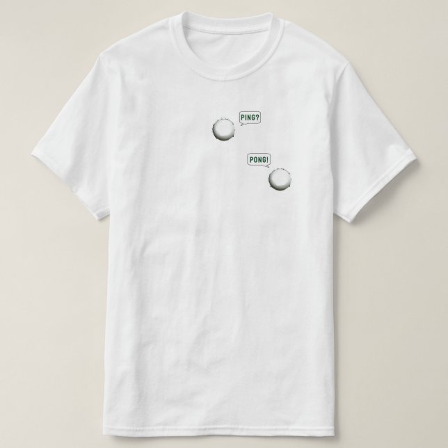 T-shirt Tennis De Table (Design devant)