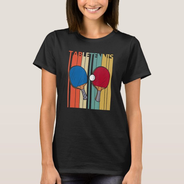 T-shirt Tennis de table (Devant)