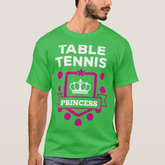 T-shirt Tennis de table blanc