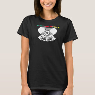 T-shirt Tennis de table camerounais Soutenir le ping cam