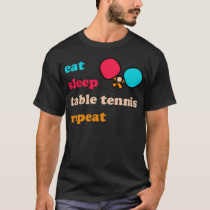 T-shirt Tennis de table drôle