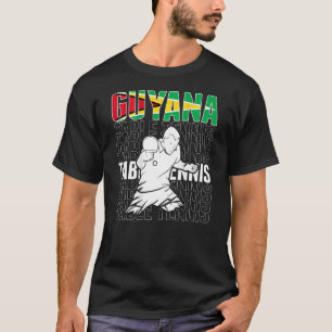 T-shirt Tennis de table guyanais Soutenir le ping-pong